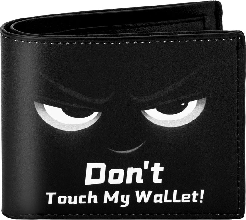 Fonwill Teen Boys Wallet, Birthday Gift for 5 6 7 8 9 10 11 12 Year Old Boys, Cool Bifold Rfid Blocking Leather Wallet With Coin Pocket ID Window, Christmas Birthday Gift for Boy Girls Teen 3-14 Ages - Image 1